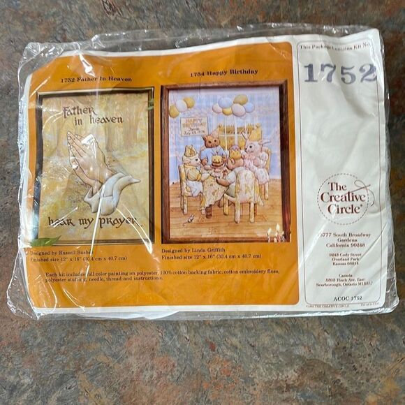 The Creative Circle 1752 Cross Stitch Kit Father In Heaven - Picture 8 of 8